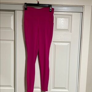 Lululemon Athletica Vibrant Pink Leggings
